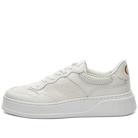 gucci chunky sneakers celebs and athletes|Gucci chunky b ribbon white.